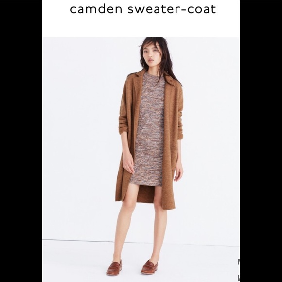 Madewell Sweaters - Camden Coat Sweater L